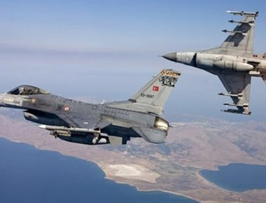 Σε τρεις παραβιάσεις του εθνικού εναέριου χώρου προχώρησαν τρία τουρκικά αεροσκάφη